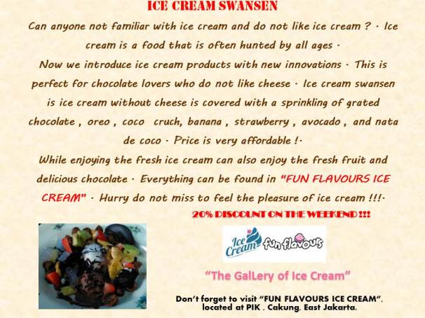 Ice Cream Swansen